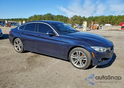 2017 BMW 430Xi Gran Coupe z USA, uszkodzony, nr VIN WBA4F9C37HG813300